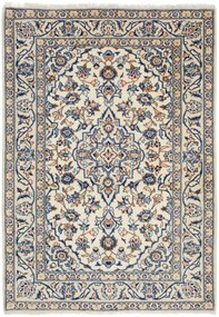 Kashan Tappeto 100 x 140 Beige (Iran) Annodato A Mano