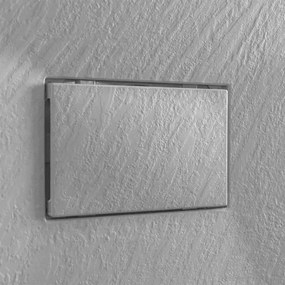 Piatto doccia 70x90 in resina grigio effetto pietra serie Agorà
