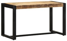 Panca 80x35x45 Cm İn Legno Massello Di Mango Grezzo /