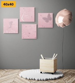 Set di quadri – Fata fiabesca