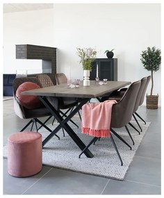 Vetrina in metallo nero 80x120 cm Melbourne - House Nordic