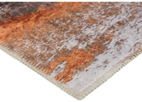 Tappeto lavabile rosso e blu 200x80 cm - Vitaus