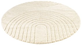 Tappeto bianco crema , ø 160 cm Norwalk Fergus - Mint Rugs