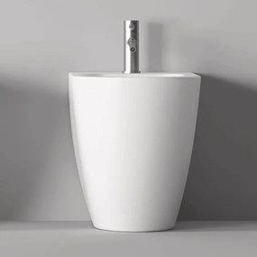 Bidet Da Terra Alice Ceramica "Form" Bianco Opaco