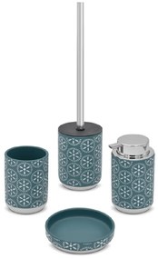 Set 4 Accessori D'Appoggio Feridras "Dallas" Blu Pastello