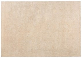 Tappeto shaggy beige chiaro 160 x 230 cm DEMRE Beliani