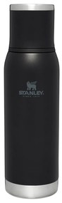 Borraccia termica nera in acciaio inox 1 l Adventure To-Go Black – Stanley