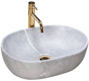 Lavabo da appoggio Rea Lara Grey