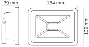 Riflettore LED LED/30W/230V