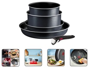 Tefal - Set di pentole 5 pezzi INGENIO SO LIGHT