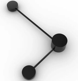 Applique a LED JOY 2xGX53/6W/230V nero