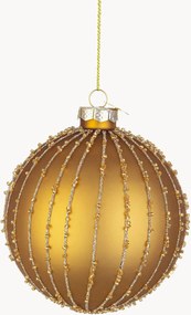 Set di 8 palline di Natale in vetro String
