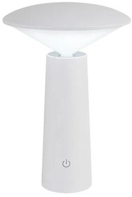 Rabalux 77146 -LED Lampada da tavolo touch ricaricabile e dimmerabile POLPERRO LED/3W/3,7V 1200mAh bianco