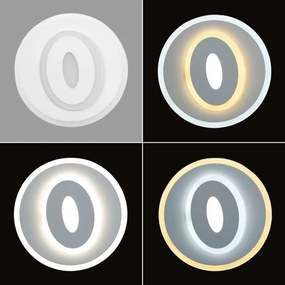 Brilagi - Lampada da parete LED MODERN MINI 26W 230V 3000/4000/6000K