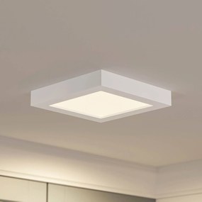Prios Alette plafoniera LED, bianco 22,7 cm 18W