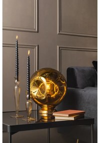 Portacandele in vetro marrone chiaro, altezza 26,5 cm Swirl - PT LIVING