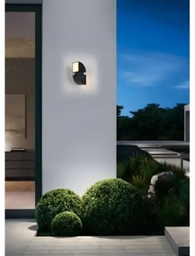 Searchlight 36150BK - Lampada da parete per esterni a LED DAKOTA 2xLED/4W/230V IP44