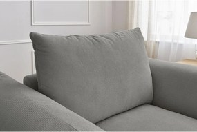 Poltrona grigia Ernest – Bobochic Paris