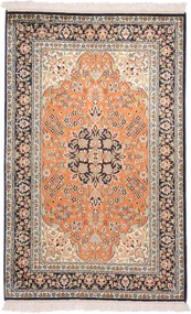 Cashmere Silk Tappeto 80 x 130 (Indian) Annodato A Mano