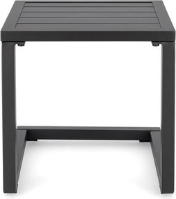 Tavolino da giardino in alluminio 40x40 cm Hilde – Bizzotto
