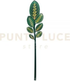 Funny flowers, fiore in plexiglass foglia calathea verde grande