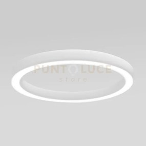 Flor p/s -  plafoniera colore bianco a led 3000k 6300lm 80w dimmera...