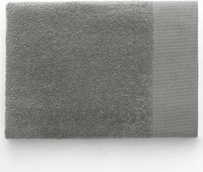 Asciugamano tipo terry grigio in cotone 50x100 cm Amari – Restilo