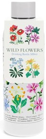 Bottiglia in acciaio inox bianco 500 ml Wild Flowers - Rex London