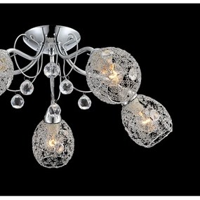 Globo 56689-5 - Lampadario a plafone KORDULA 5xE14/40W/230V