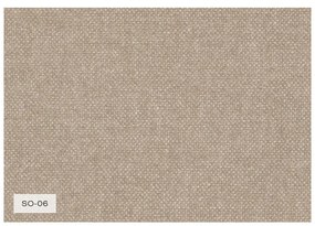 Divano angolare componibile beige (con penisola a sinistra) Flex Felix – Miuform
