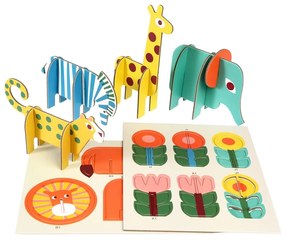 Gioco pieghevole in legno Wild Wonders - Rex London