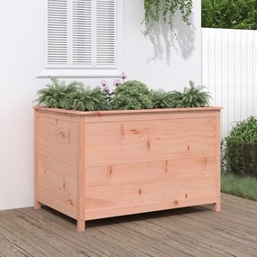 Fioriera Rialzata Giardino 119,5x82,5x78 Legno Massello Douglas /