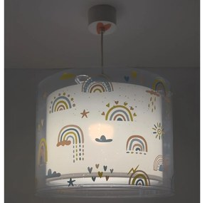 Dalber 41192 - Lampadario per bambini RAINBOW 1xE27/15W/230V multicolore