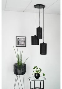 Brilagi - Lampadario a cavo TUBES 3xE27/15W/230V nero