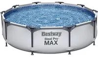 PISCINA FUORI TERRA ROTONDA STEEL PRO MAX cm 305 x 76 BESTW