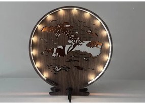 Li-Go 23610/DUB2 - Lampada decorativa da tavolo dimmerabile a LED LED/12W/230V 20x22 cm rovere