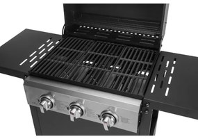 Fieldmann - Barbecue a gas 3 bruciatori nero