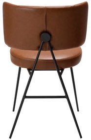 Sedia da pranzo marrone cognac Roost - DAN-FORM Denmark