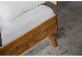 Letto matrimoniale in rovere 140x200 cm Greg 2 - The Beds