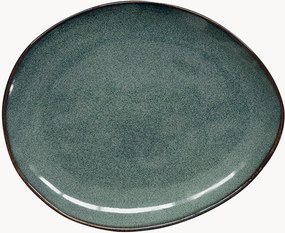 Set di 4 piatti da colazione in gres Genesis