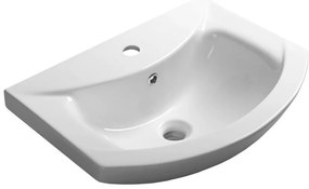 Aqualine - Lavabo da incasso ZERO 55x44 cm ceramica/bianco