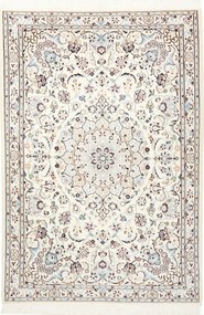 Nain Tappeto persiano 150 x 110 Beige (Iran) Annodato A Mano
