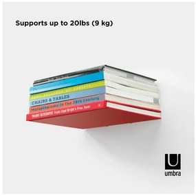 Mensole in metallo argentato in set da 3 18 cm Conceal - Umbra