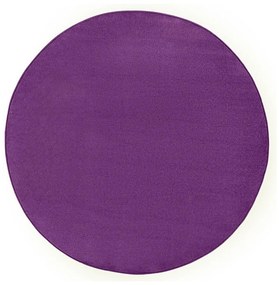 Tappeto rotondo viola scuro ø 200 cm Fancy - Hanse Home