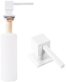 Dispenser di sapone white square