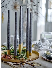 Portacandele in set in metallo per avvento 7 pz Maxime – Bloomingville