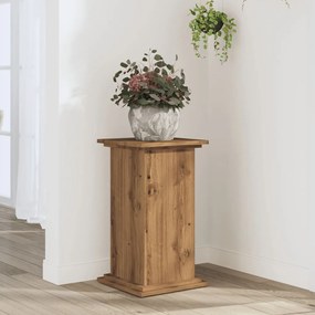 Supporto Per Piante Rovere Artigianale 33x33x60 Cm Truciolato /