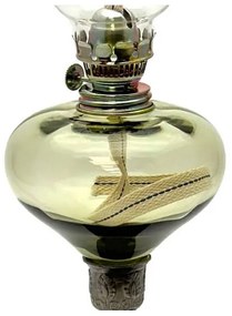 Lampada a olio KRASOMÍRA 42 cm verde