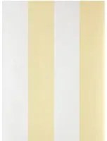 Farrow & Ball Carta da parati Broad Stripe - All White/ Dayroom Yellow