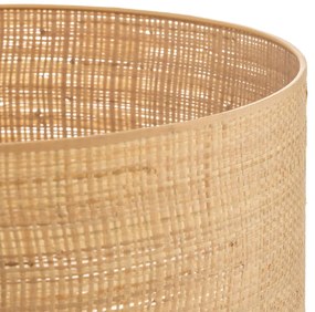 HELAM Paralume Abba E27 Ø40/altezza 20 cm, rattan